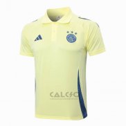 Maglia Polo Ajax 2024-2025 Giallo