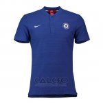 Maglia Polo Chelsea 2018-2019 Blu
