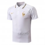 Maglia Polo Francia 2022-2023 Bianco