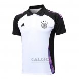 Maglia Polo Germania 2024-2025 Bianco
