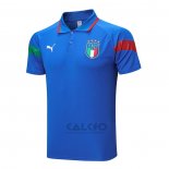 Maglia Polo Italia 2022-2023 Blu