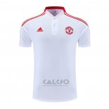 Maglia Polo Manchester United 2022-2023 Bianco