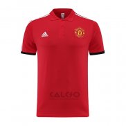 Maglia Polo Manchester United 2023-2024 Rosso