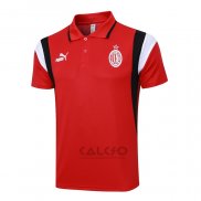 Maglia Polo Milan 2023-2024 Rosso