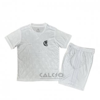 Maglia Real Madrid Aniversario Bambino 2026-2027 Bianco