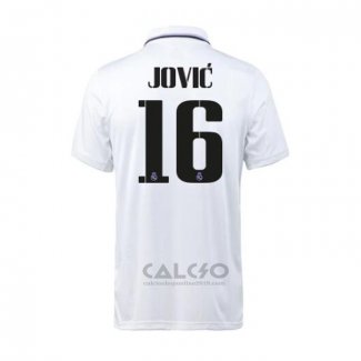 Maglia Real Madrid Giocatore Jovic Home 2022-2023