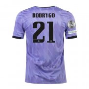 Maglia Real Madrid Giocatore Rodrygo Away 2022-2023