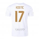 Maglia Serbia Giocatore Kostic Away 2022