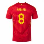Maglia Spagna Giocatore Fabian Home 2024