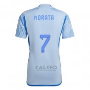 Maglia Spagna Giocatore Morata Away 2022