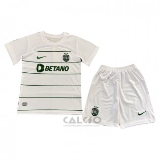 Maglia Sporting Away Bambino 2023-2024