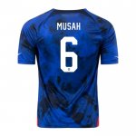 Maglia Stati Uniti Giocatore Musah Away 2022