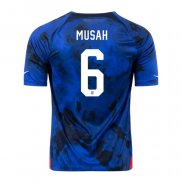 Maglia Stati Uniti Giocatore Musah Away 2022