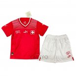 Maglia Svizzera Home Bambino 2022