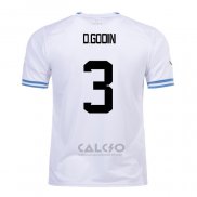 Maglia Uruguay Giocatore D.godin Away 2022