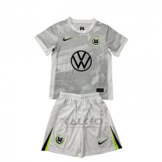Maglia VfL Wolfsburg Away Bambino 2025-2026