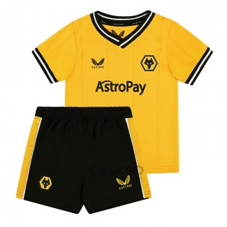 Maglia Wolves Home Bambino 2023-2024