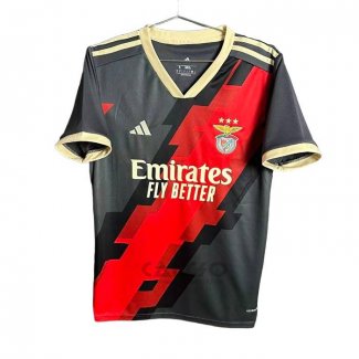 Maglia Benfica Special 2025-2026 Nero Rosso Thailandia