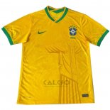 Maglia Brasile Jesus 2024-2025 Giallo Thailandia