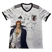 Maglia Giappone Anime One Piece 2024-2025 Bianco Thailandia