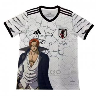Maglia Giappone Anime One Piece 2024-2025 Bianco Thailandia