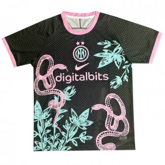 Maglia Inter Dragon 2024-2025 Nero Thailandia