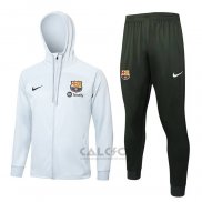 Tuta da Track FC Barcellona 2023-2024 Bianco