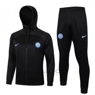 Tuta da Track Inter Bambino 2024-2025 Nero
