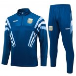 Tuta da Track di Felpa Argentina 2024-2025 Blu