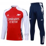 Tuta da Track di Felpa Arsenal 2024-2025 Rosso