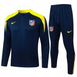 Tuta da Track di Felpa Atletico Madrid Bambino 2025-2026 Blu