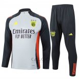 Tuta da Track di Felpa Benfica 2024-2025 Grigio
