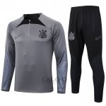 Tuta da Track di Felpa Corinthians 2024-2025 Grigio