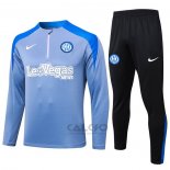 Tuta da Track di Felpa Inter 2024-2025 Blu
