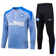 Tuta da Track di Felpa Inter 2024-2025 Blu