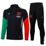 Tuta da Track di Giacca Arsenal 2025-2026 Nero