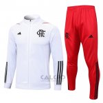Tuta da Track di Giacca Flamengo 2023-2024 Bianco