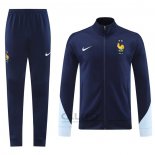 Tuta da Track di Giacca Francia 2024-2025 Blu