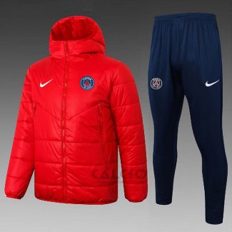 Tuta da Track di Invierno del Paris Saint-Germain 2025-2026 Rosso