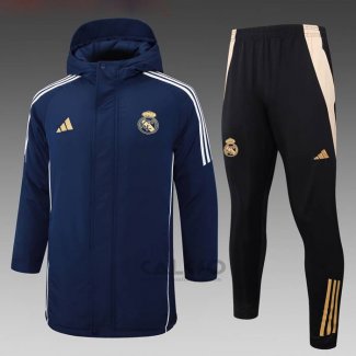 Tuta da Track di Invierno del Real Madrid 2024-2025 Blu