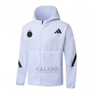 Chaqueta con Capucha del Ajax 2025-2026 Bianco