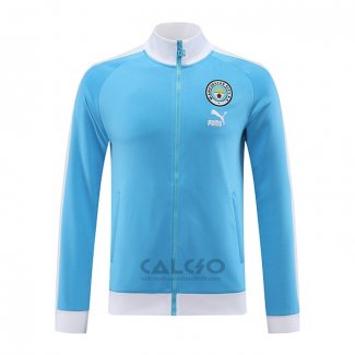 Giacca Manchester City 2023-2024 Blu Claro