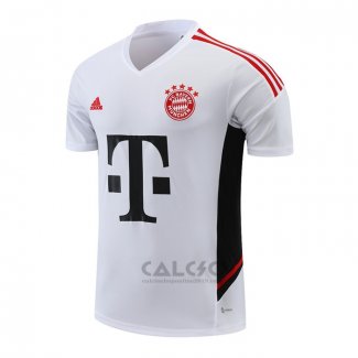 Maglia Allenamento Bayern Monaco 2022-2023 Bianco