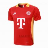 Maglia Allenamento Bayern Monaco 2024-2025 Rosso