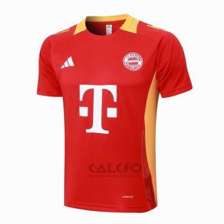 Maglia Allenamento Bayern Monaco 2024-2025 Rosso