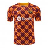 Maglia Allenamento FC Barcellona 2023-2024 Giallo