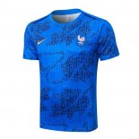 Maglia Allenamento Francia 2025-2026 Blu