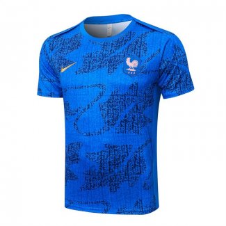 Maglia Allenamento Francia 2025-2026 Blu