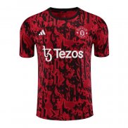 Maglia Allenamento Manchester United 2023-2024 Rosso