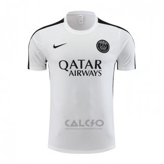 Maglia Allenamento Paris Saint-Germain 2023-2024 Bianco